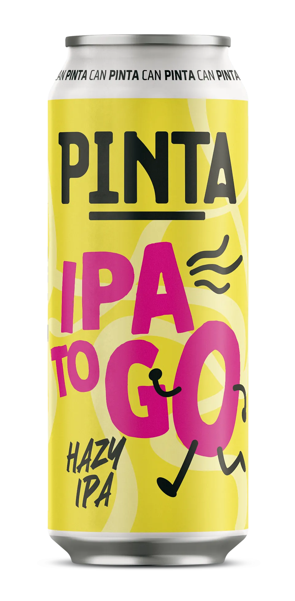 Browar PINTA IPA to GO Hazy IPA pivo 6,0% zakalené