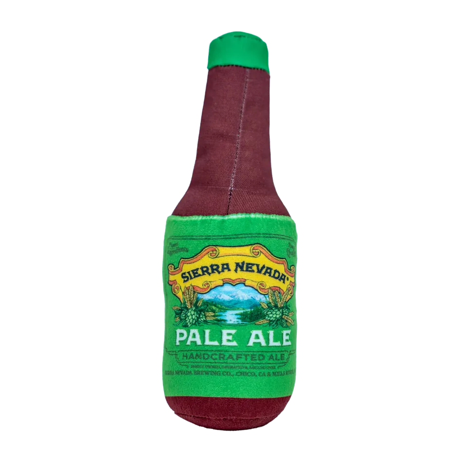Sierra Nevada Pale Ale hračka pro psa láhev plyšová
