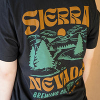 Sierra Nevada Retro Magic Mountain tričko s potiskem hor