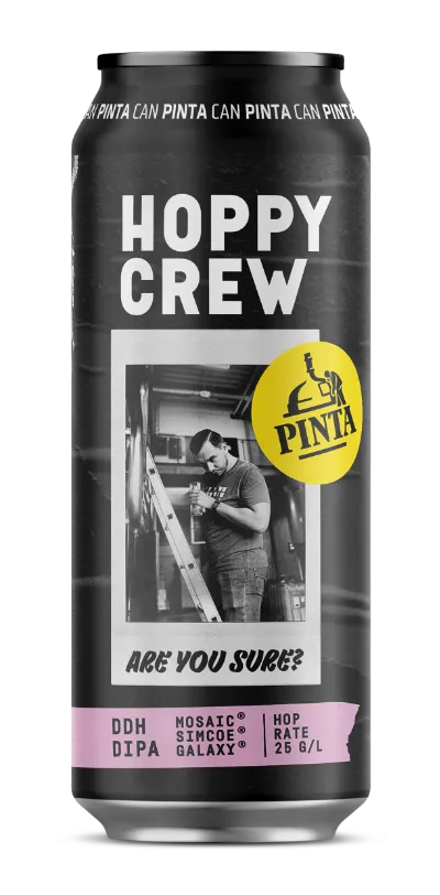 PINTA Hoppy Crew Are You Sure? DIPA 500 ml silná