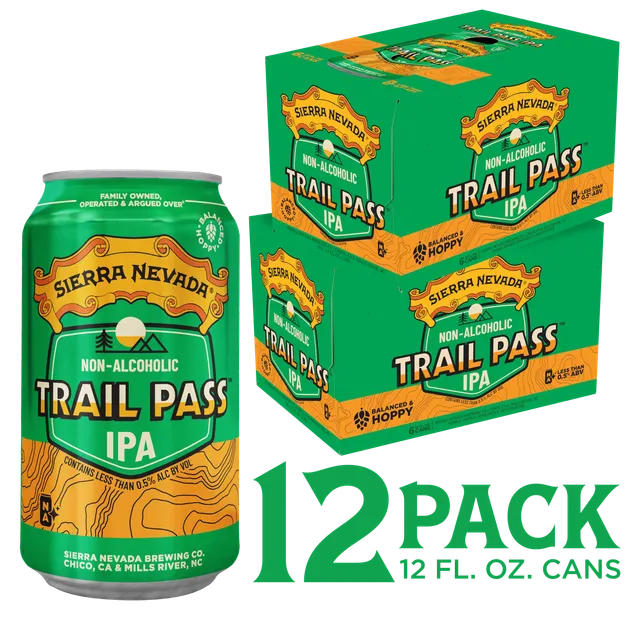 Sierra Nevada Trail Pass IPA nealkoholické pivo citrus