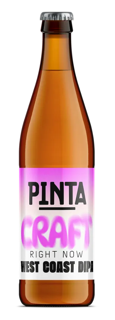 PINTA Craft Right Now West Coast Double IPA pivo 500 ml