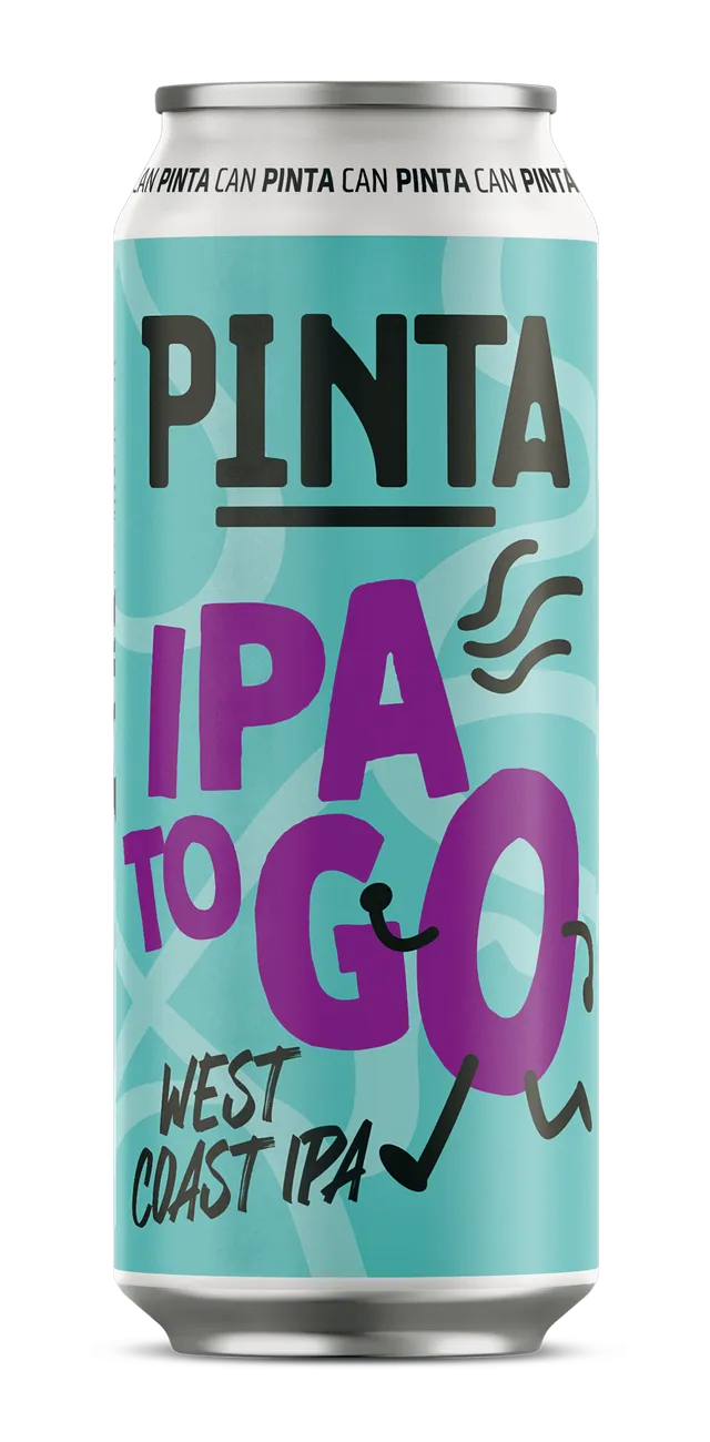 Browar Pinta IPA to GO West Coast IPA pivo plechovka chmelové