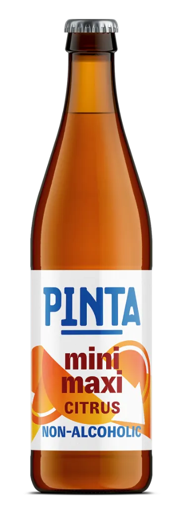 PINTA Mini Maxi Citrus nealkoholické pivo 500 ml citrusové