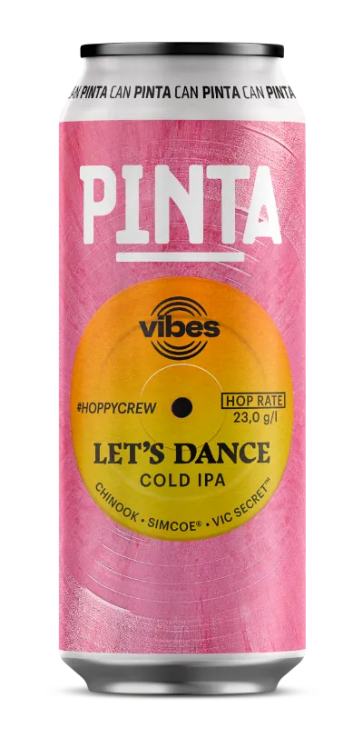 Browar Pinta Vibes Let's Dance Cold IPA 500 ml 6,5 %