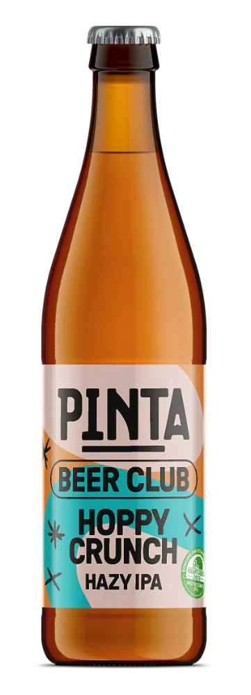 PINTA Beer Club Hoppy Crunch Hazy IPA 6% ovesné