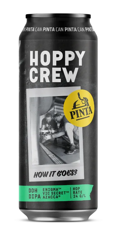 Pinta Hoppy Crew How It Goes DDH DIPA pivo 500 ml 7,3%