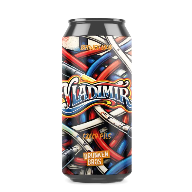 Drunken Bros Vladimir řemeslné pivo silné tmavé