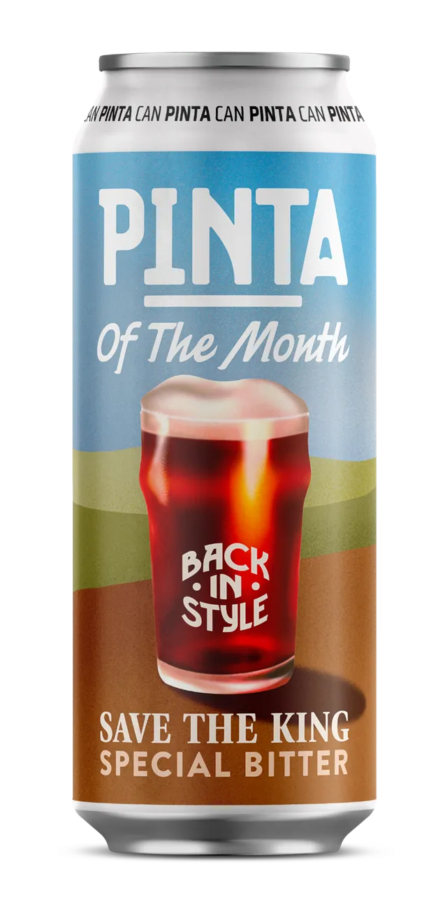 Browar Pinta Save The King Special Bitter pivo 500 ml sladové