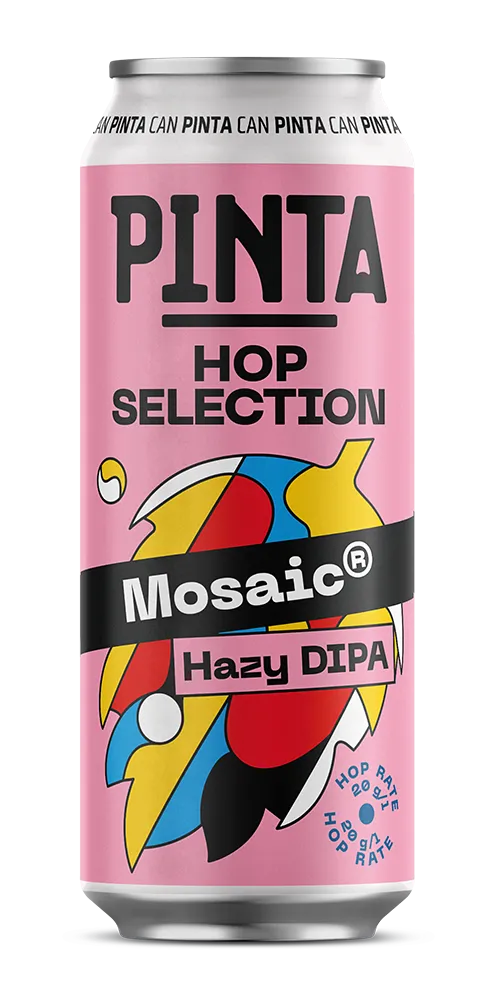 Pinta Hop Selection Mosaic hazy DIPA pivo 500 ml