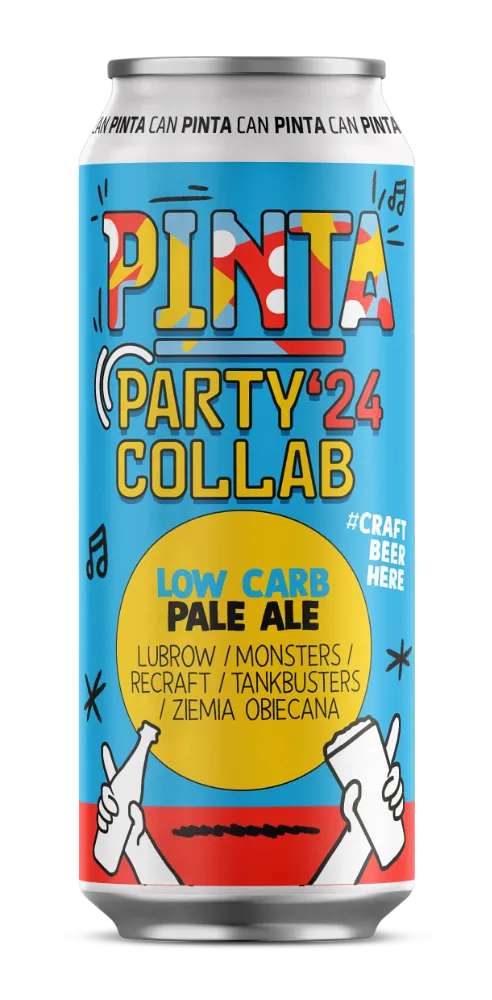 PINTA Party Collab 2024 Pale Ale pivo 500 ml lehké