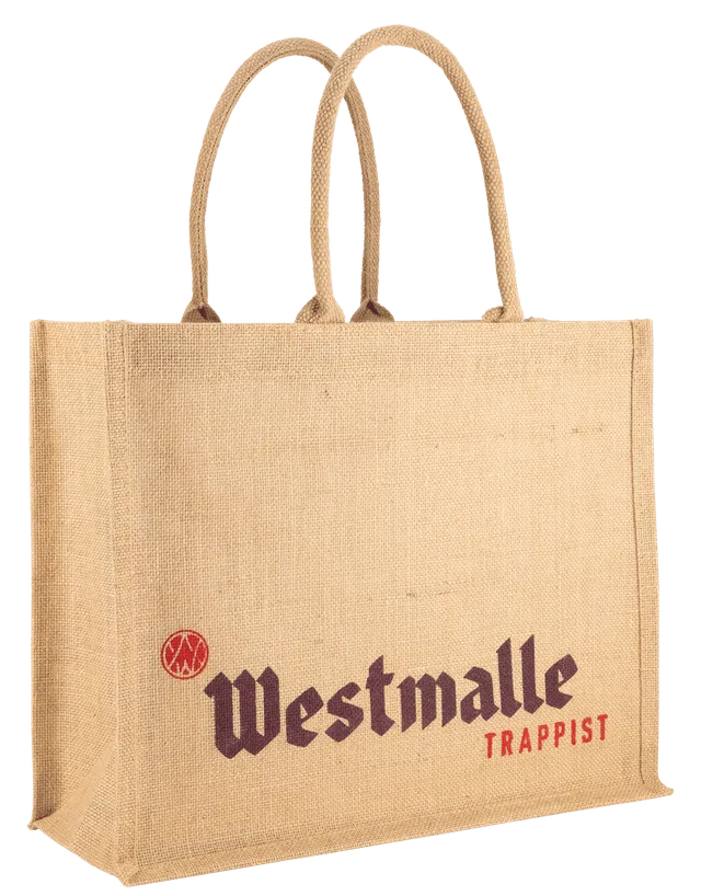 Westmalle taška jutová 21 l na nákup