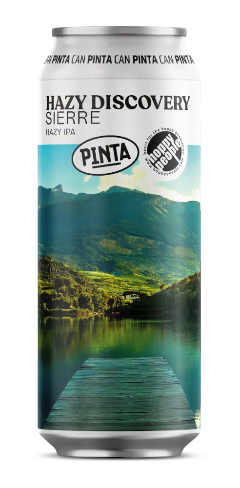 PINTA Hazy Discovery Sierre Hazy IPA pivo 500 ml Citra