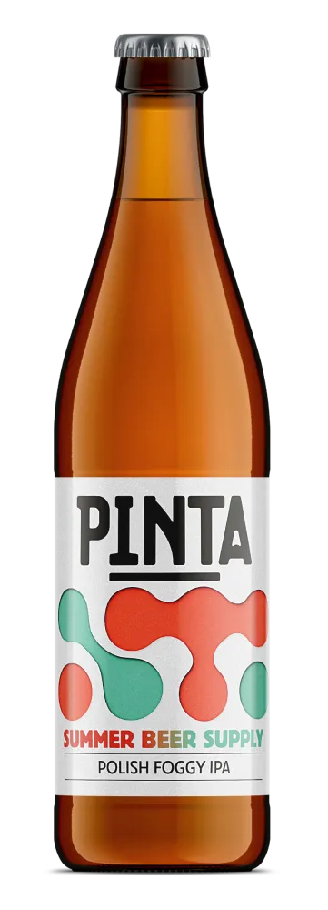 PINTA Summer Beer Supply Polish Foggy IPA pivo 6,2% polské
