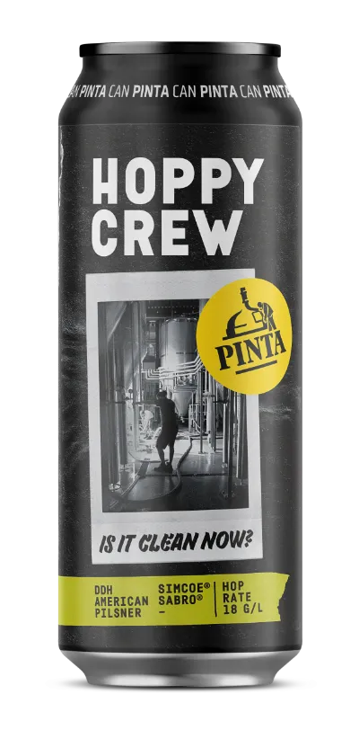 PINTA Hoppy Crew Is It Clean Now pivo 500 ml DDH