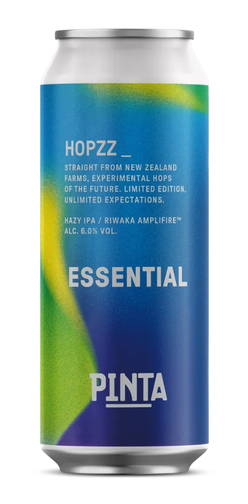 PINTA Hopzz Essential pivo Hazy IPA 500 ml Riwaka