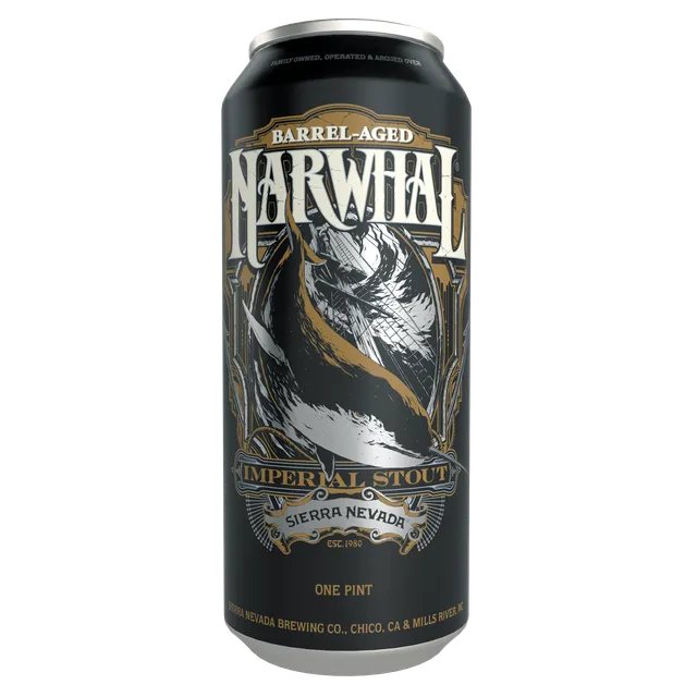 Sierra Nevada Narwhal Barrel Aged stout bourbon
