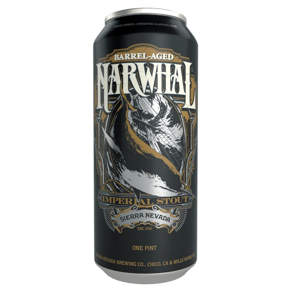 Sierra Nevada Narwhal Barrel Aged stout bourbon