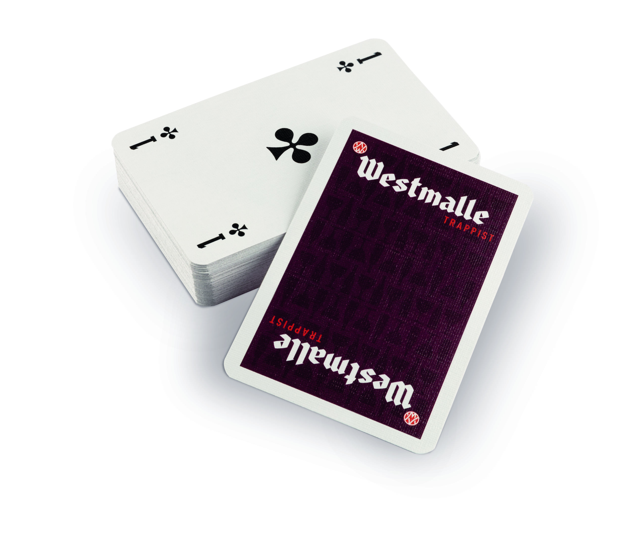 Westmalle karty hrací s vlastními motivy