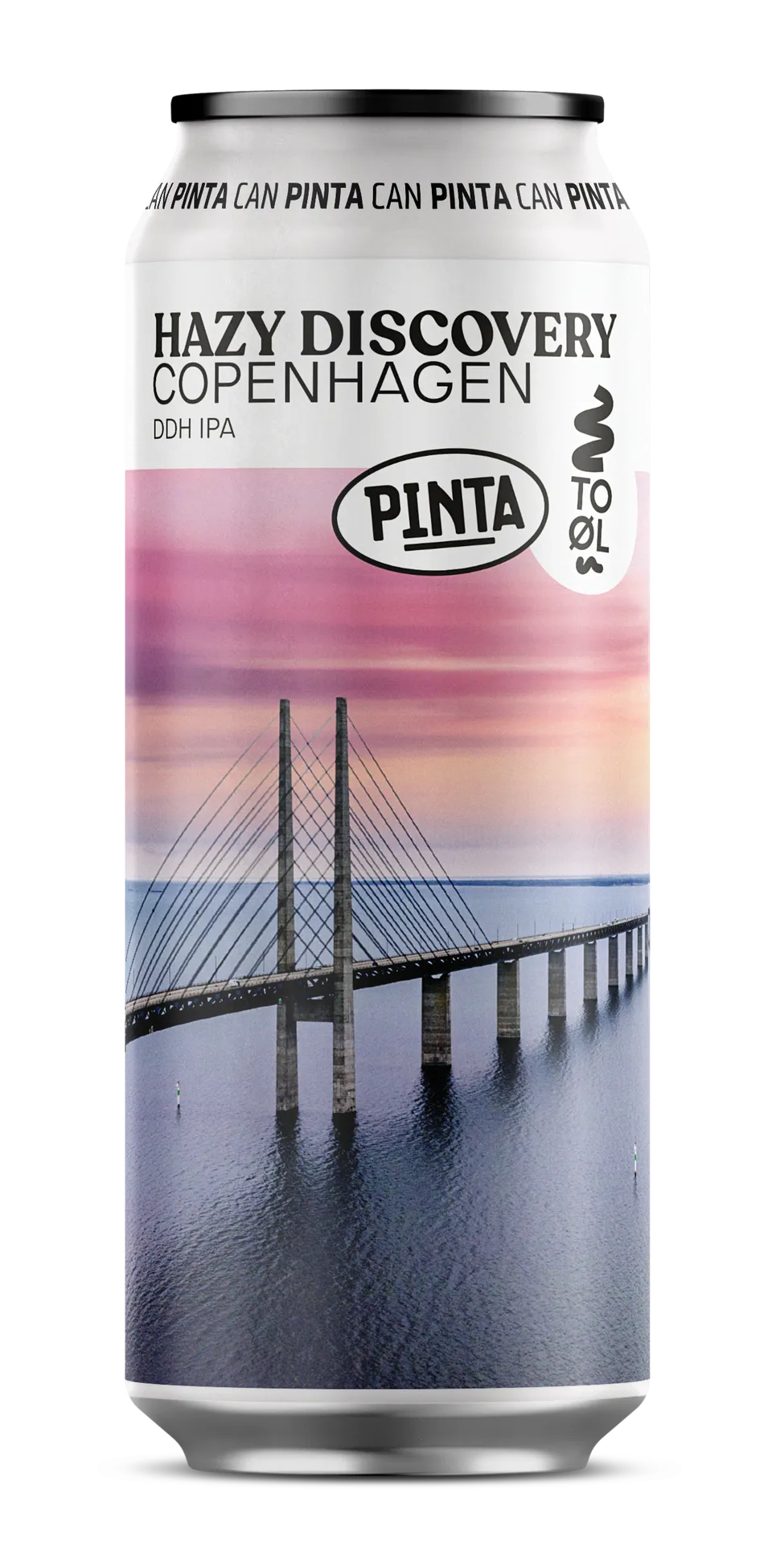 Browar PINTA Hazy Discovery Copenhagen IPA pivo 6,5 %