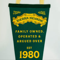 Sierra Nevada Oxford Pennant Banner vlajka