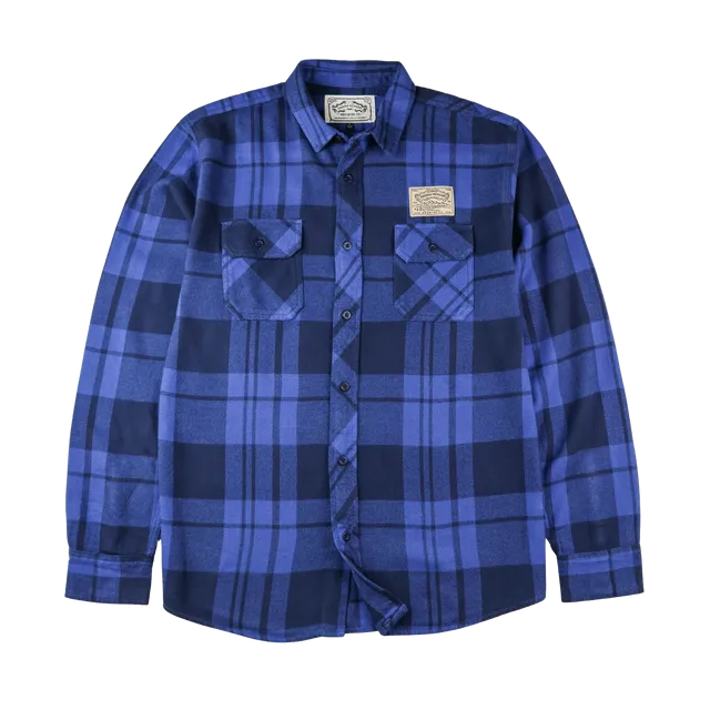 Sierra Nevada Classic Indigo Plaid flanelová košile kostkovaná