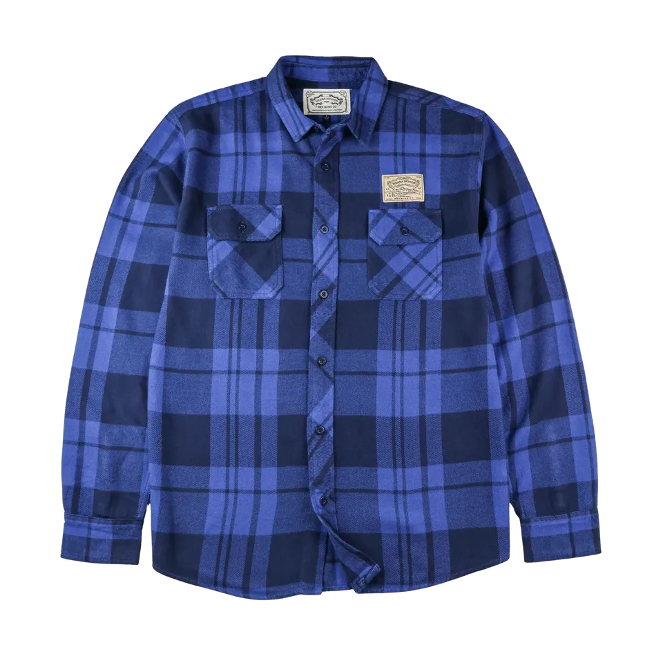 Sierra Nevada Classic Indigo Plaid flanelová košile kostkovaná
