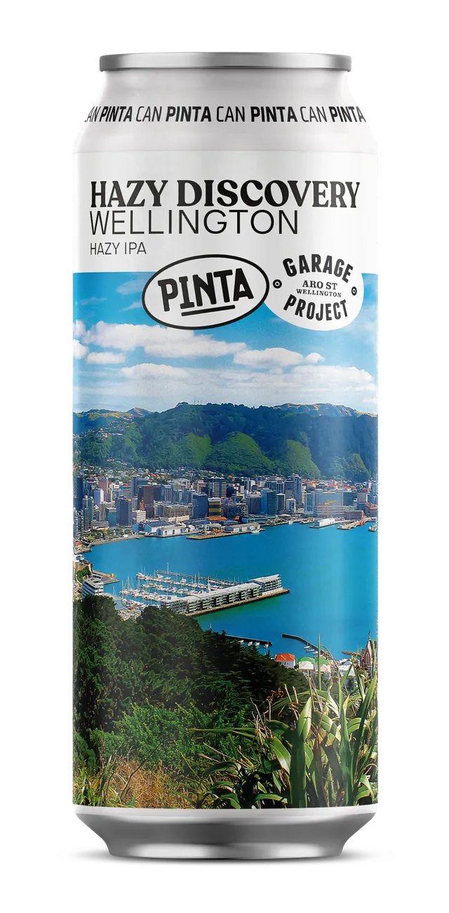 Browar Pinta Hazy Discovery Wellington Hazy IPA pivo 500 ml