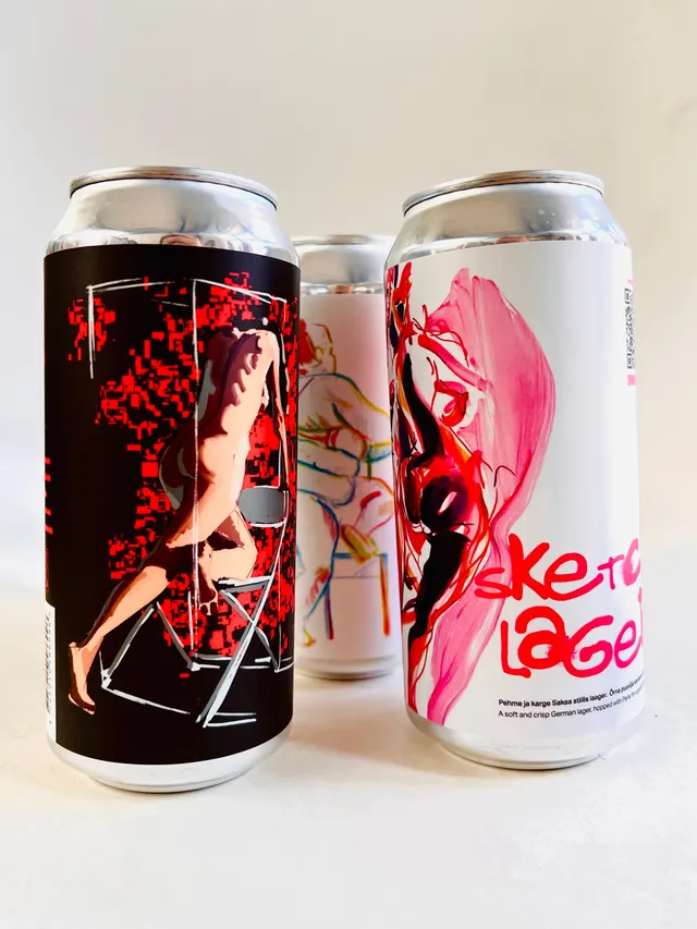 Tuletorn Sketchy Lager ležák 1 plechovka chmel Perle