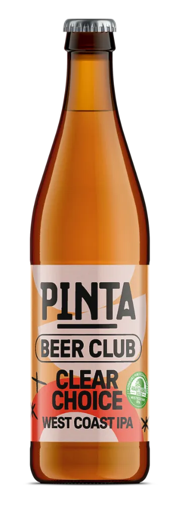 Browar PINTA Beer Club Clear Choice IPA 500 ml hořká