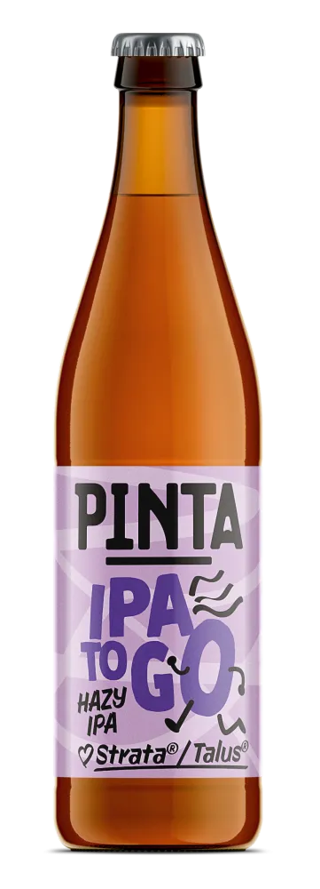 Browar Pinta IPA To Go Hazy IPA pivo 500 ml Strata Talus