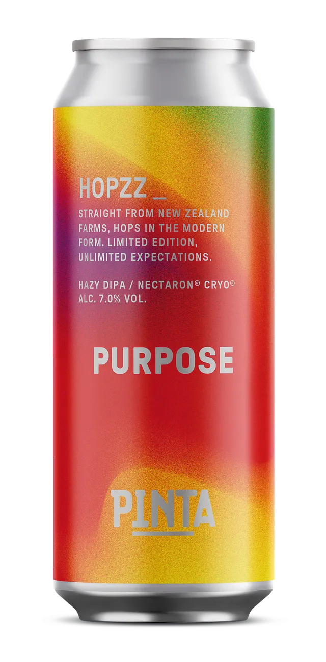 PINTA Hopzz Purpose Hazy Double IPA plechovka