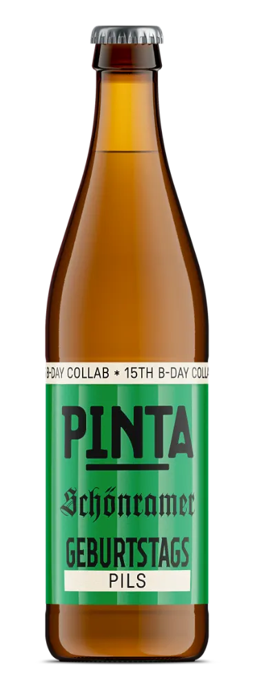 PINTA Schönramer Geburstags German Pils 500 ml