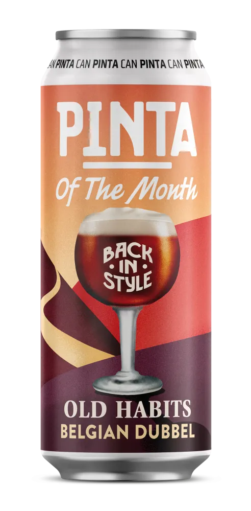 PINTA Old Habits Belgian Dubbel pivo 500 ml silné 7,5 %