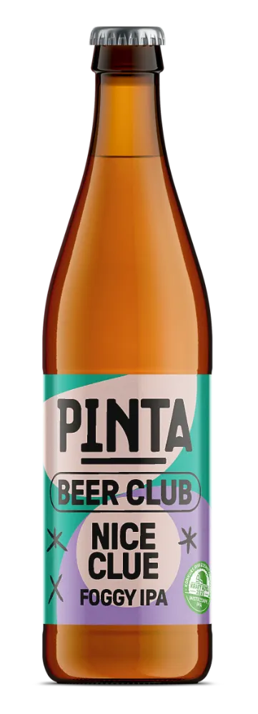 PINTA Beer Club Nice Clue Foggy IPA pivo 500 ml mlhavé