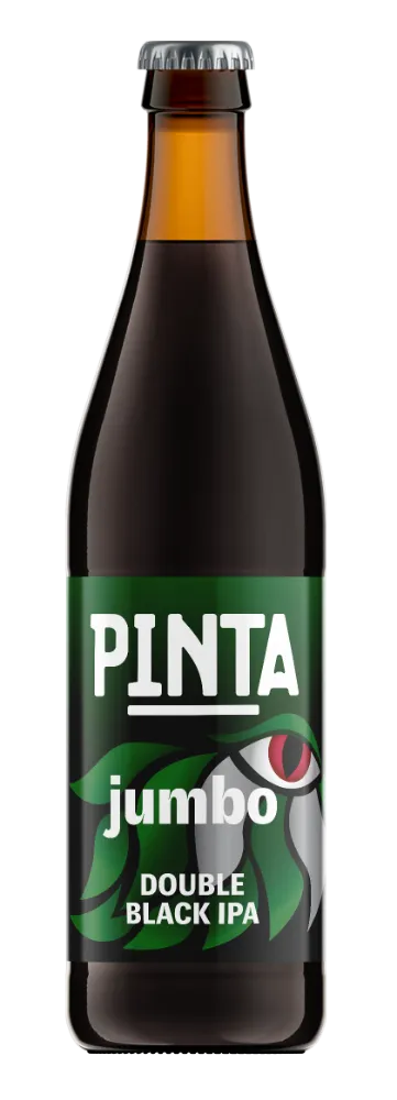 Browar PINTA Jumbo Double Black IPA pivo 7,5% silné