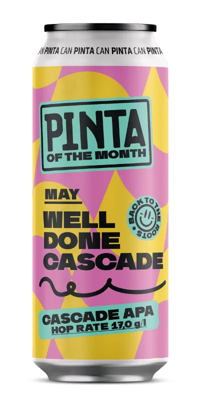 PINTA Well Done Cascade APA pivo 500 ml single hop