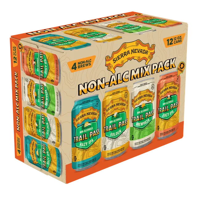 Sierra Nevada Trail Pass Variety Pack nealko mix 12-pack