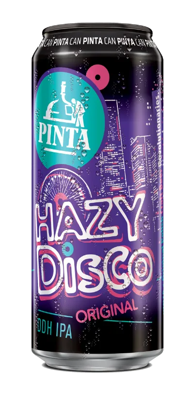 PINTA Hazy Disco DDH IPA plechovka 500 ml ovocná