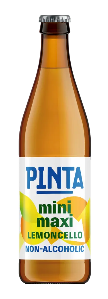 Browar PINTA Mini Maxi Lemoncello nealko pivo láhev citrusové
