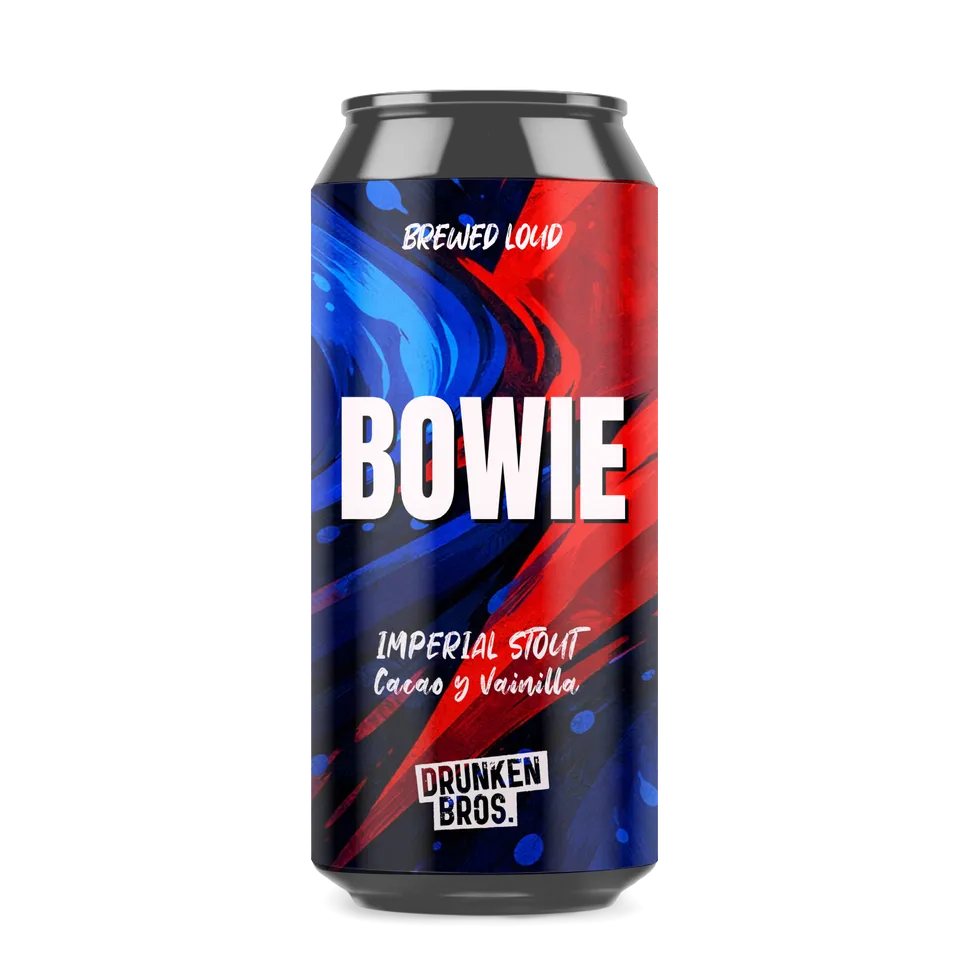 Drunken Bros. Bowie pivo 440 ml chmelové